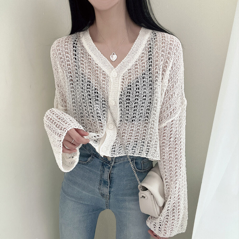 Women's Cable-Knit Knit Jacket