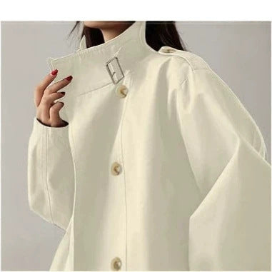 Women's Double-Breasted Belted Coat