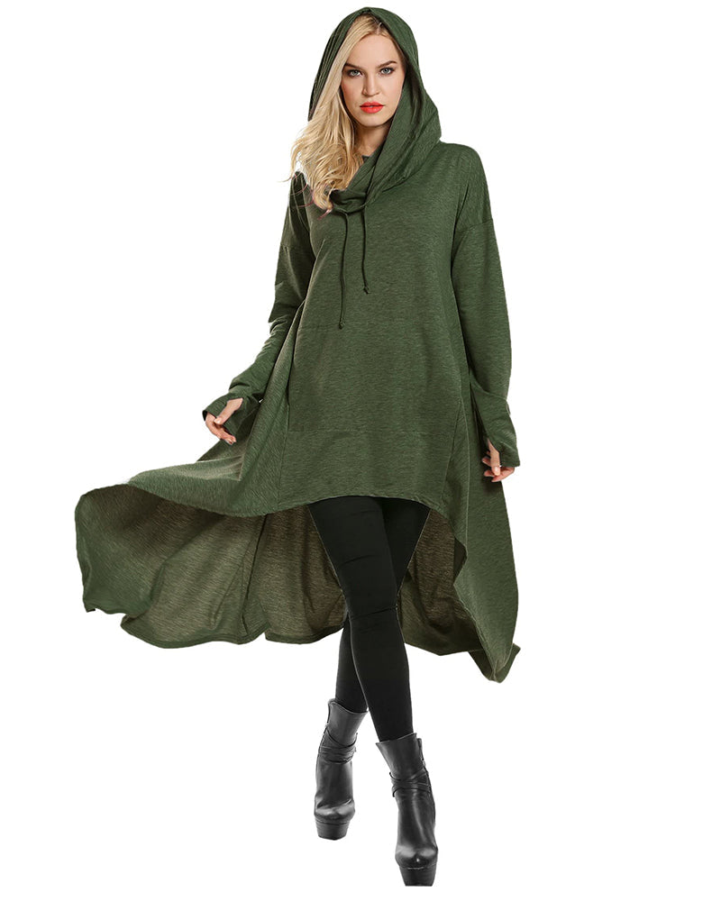 Women's Long Sleeve Sweater with Pockets