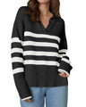 Striped Black