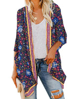 Navy Blue Floral