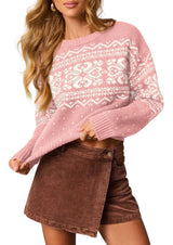 Print Pink White