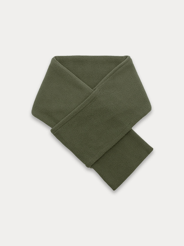 Women's Polar Fleece Scarf Warm Soft – Army Green