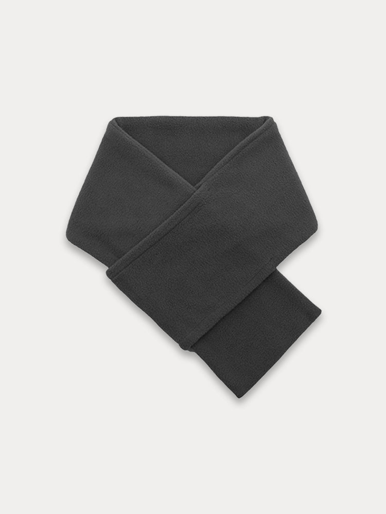 Women's Polar Fleece Scarf Warm Soft – Black