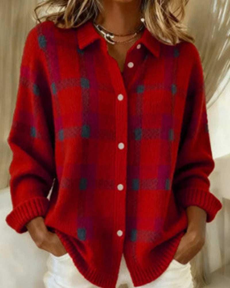 Women's Knit Cardigan – Relaxed Fit