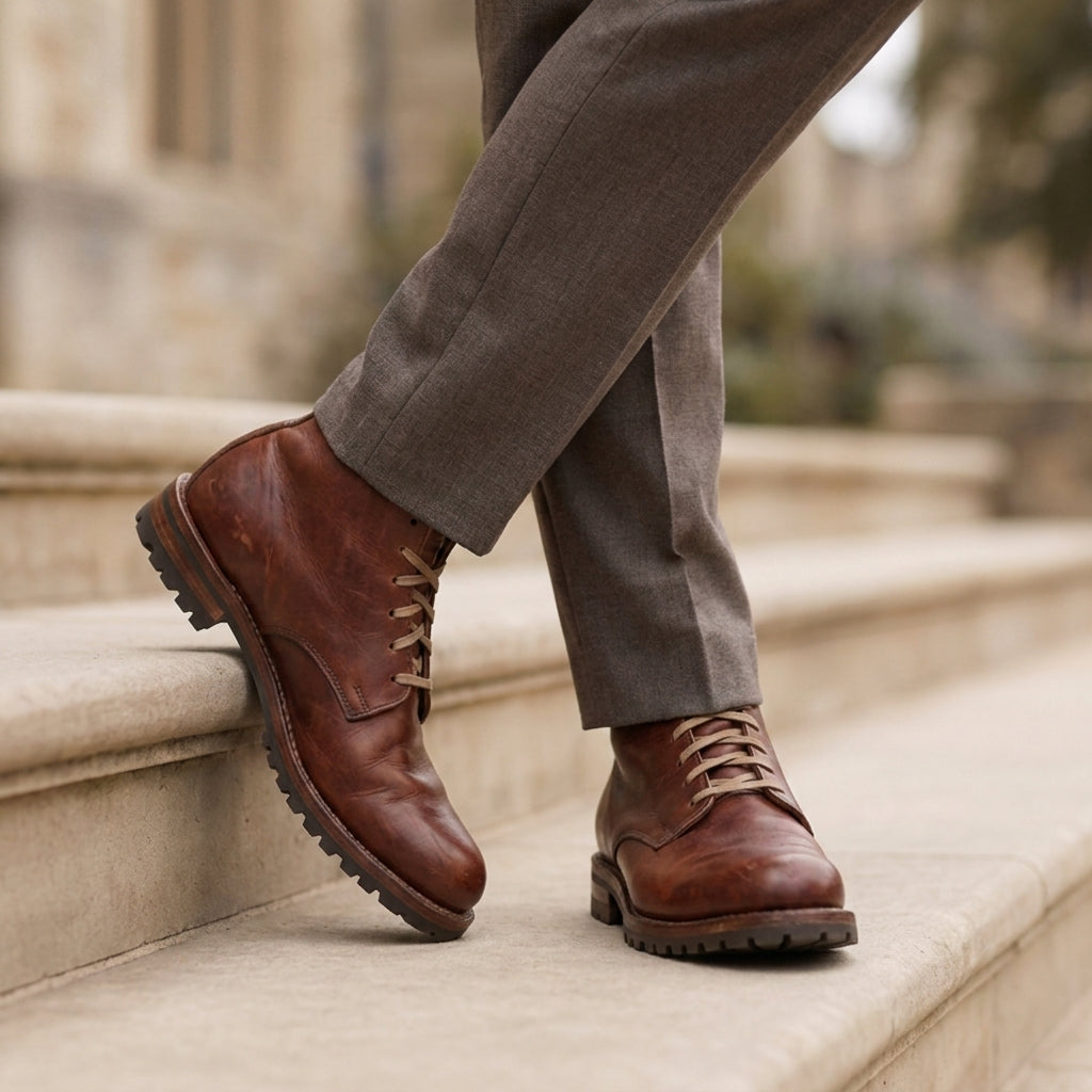 Aaron | Aegina Classic Lace-Up Boots