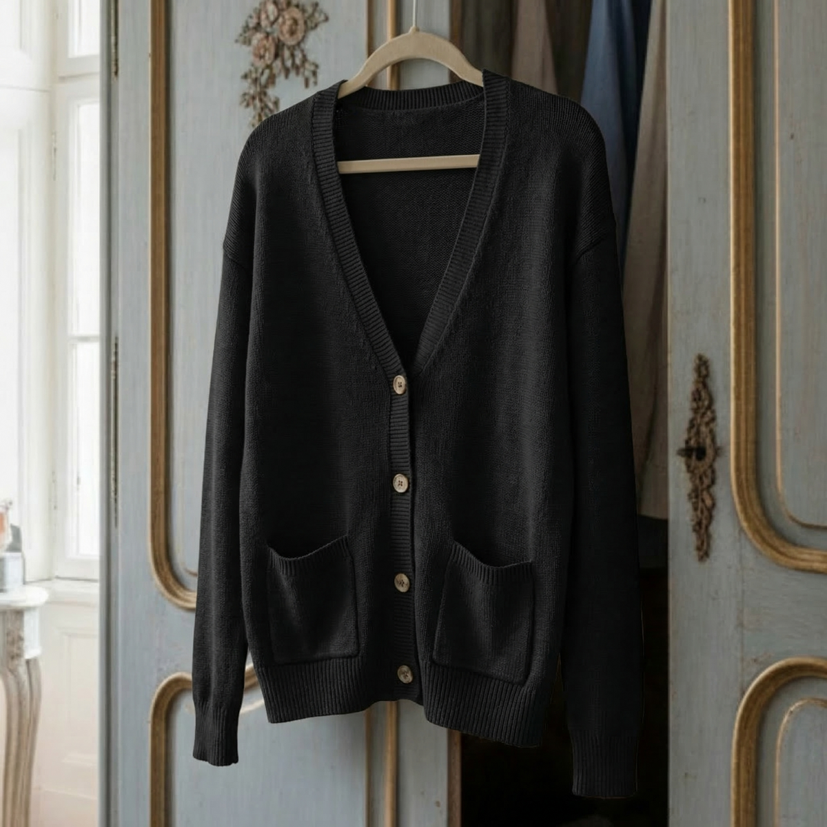 Abigail | Elegant Cozy V-Neck Cardigan