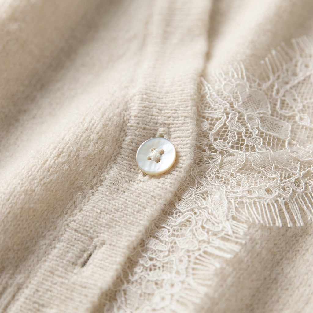 Addison | Bexleyon Lace Patchwork Cardigan