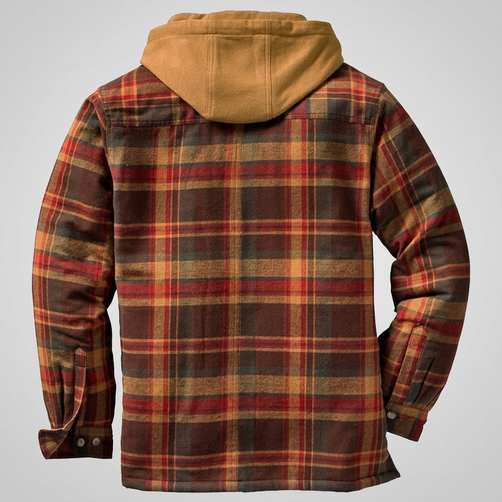 Adrian | Cannes Lumberjack Hooded Jacket