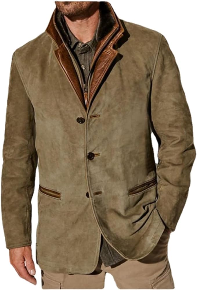 Adrian | Men’s Palermo Leather Button-Up Jacket