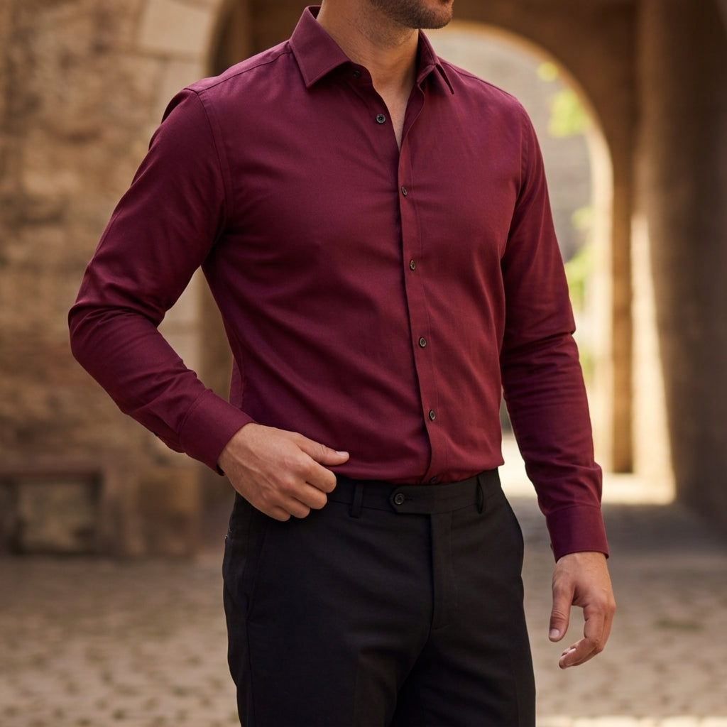 Alexander | Methoni Classic Slim Dress Shirt