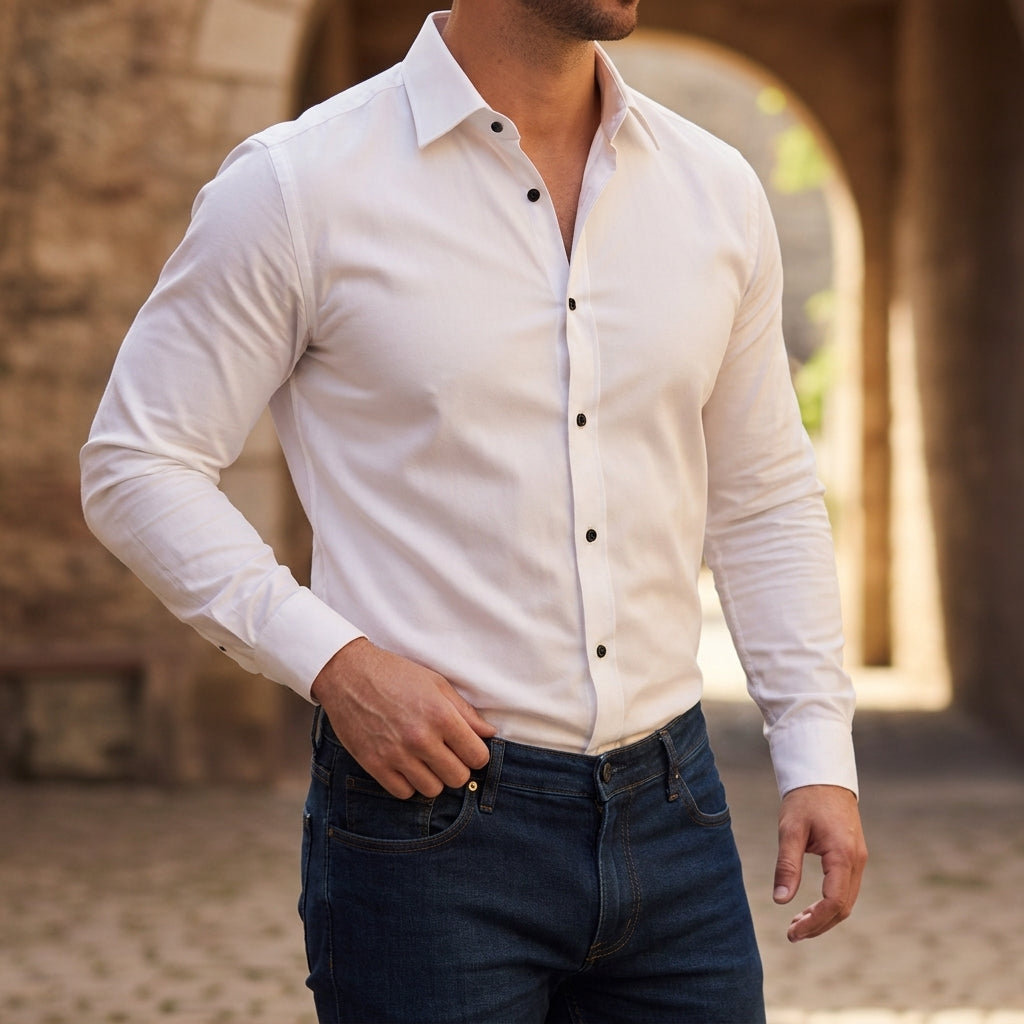 Alexander | Methoni Classic Slim Dress Shirt