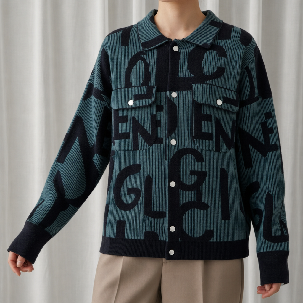 Alice | Alonnisos Graphic Knit Jacket