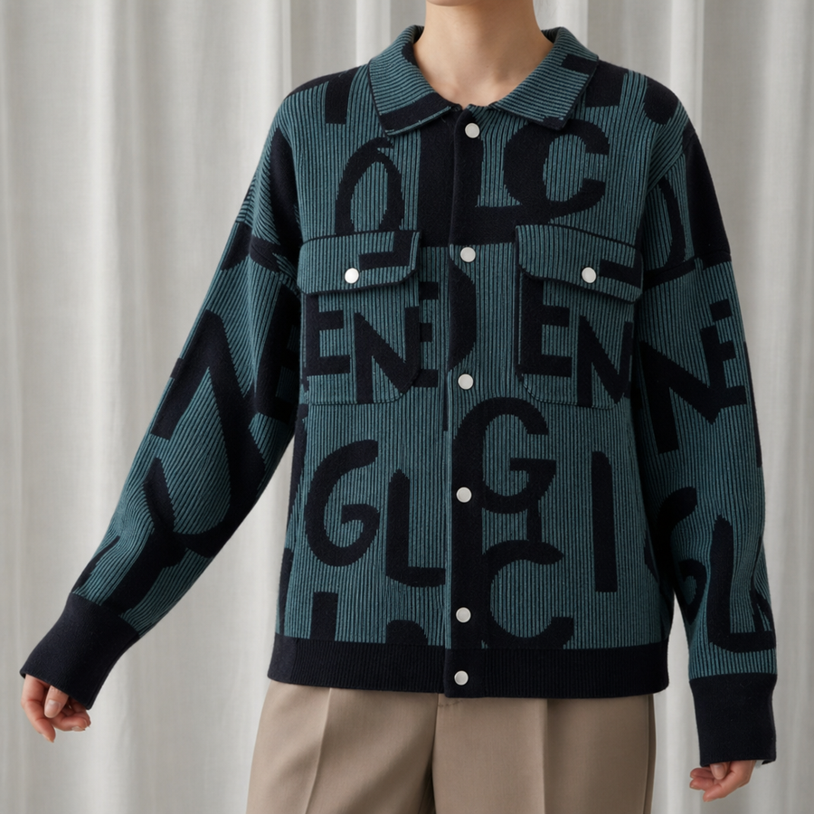 Alice | Alonnisos Graphic Knit Jacket