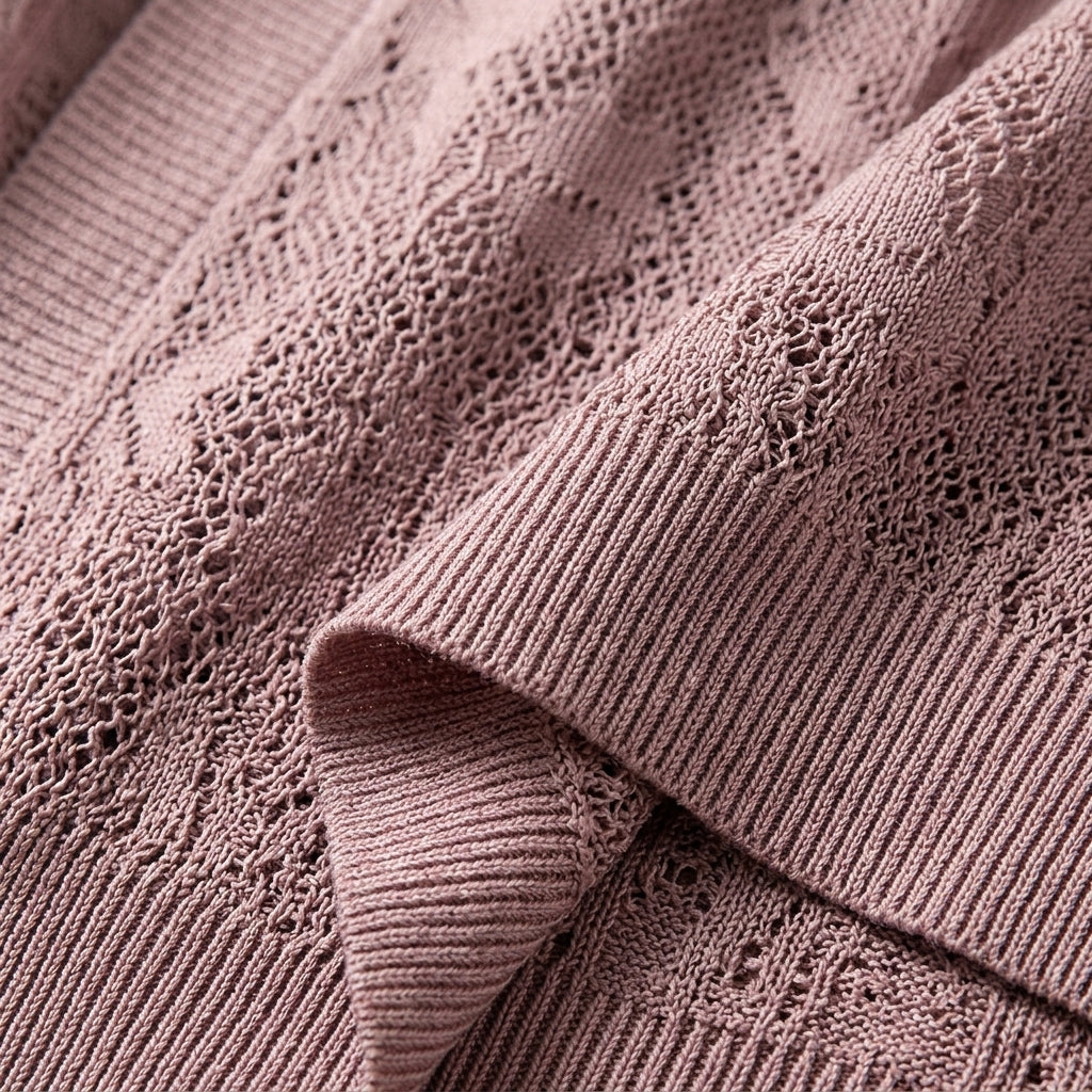Alice | Benvielle Elegant Lace Knit Cardigan