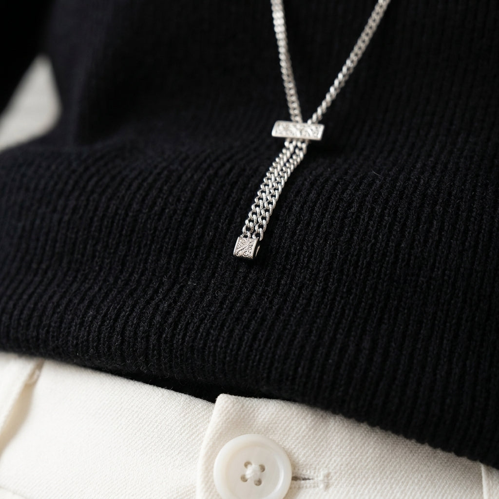 Amelia | Lucia High Collar Knitted Sweater