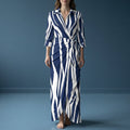 Navy Blue / Ivory