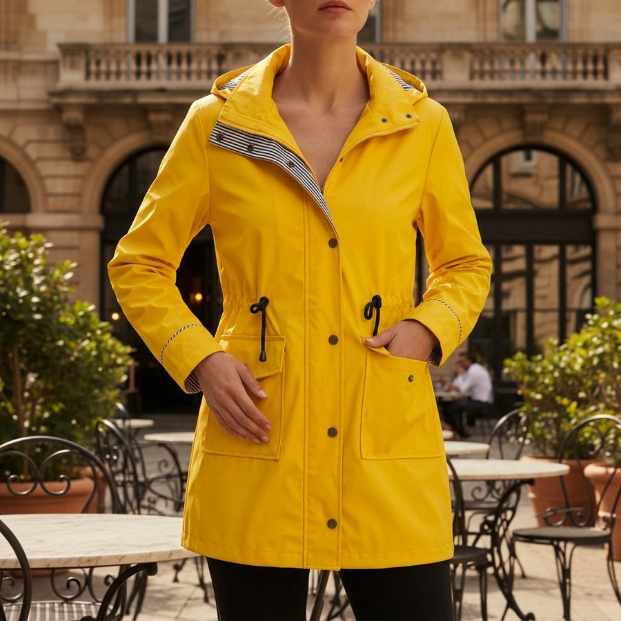 Amelia | Paphos Hooded Windbreaker Rain Jacket