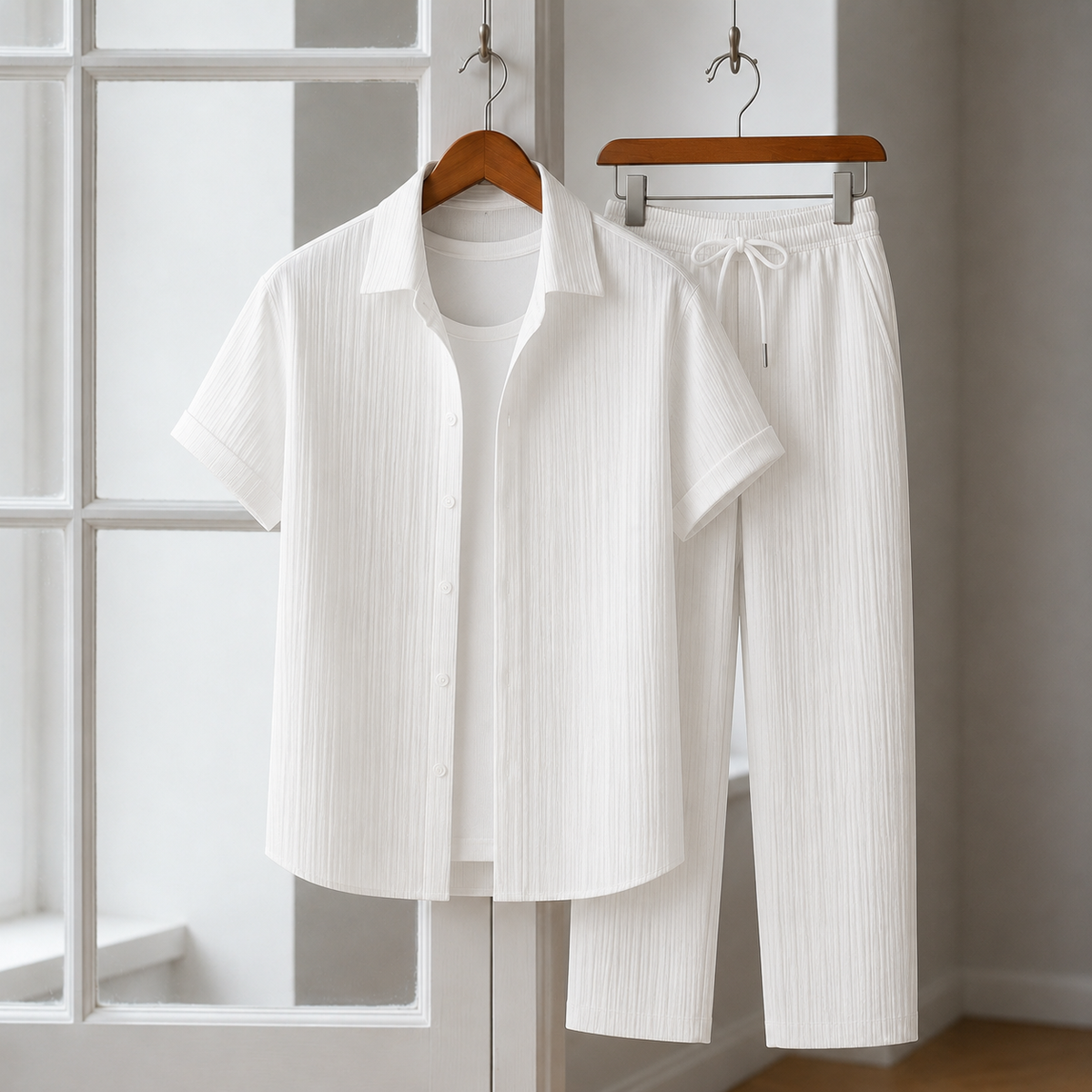 Anthony | Capri Two-Piece Linen Style Set
