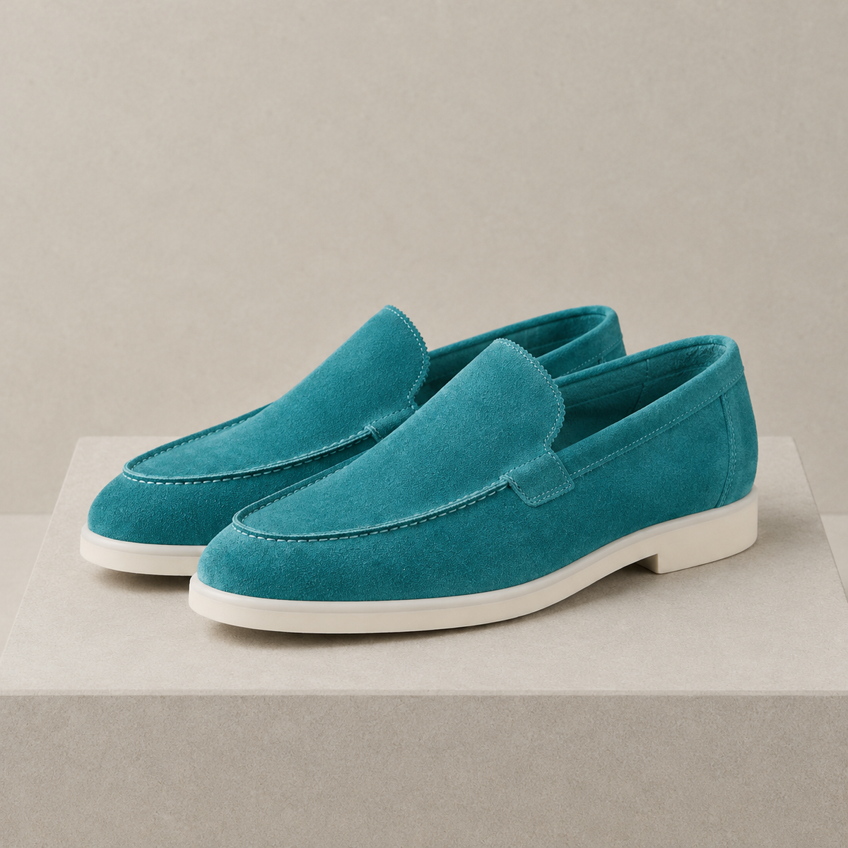 Asher | Aix Suede Slip-On Loafers