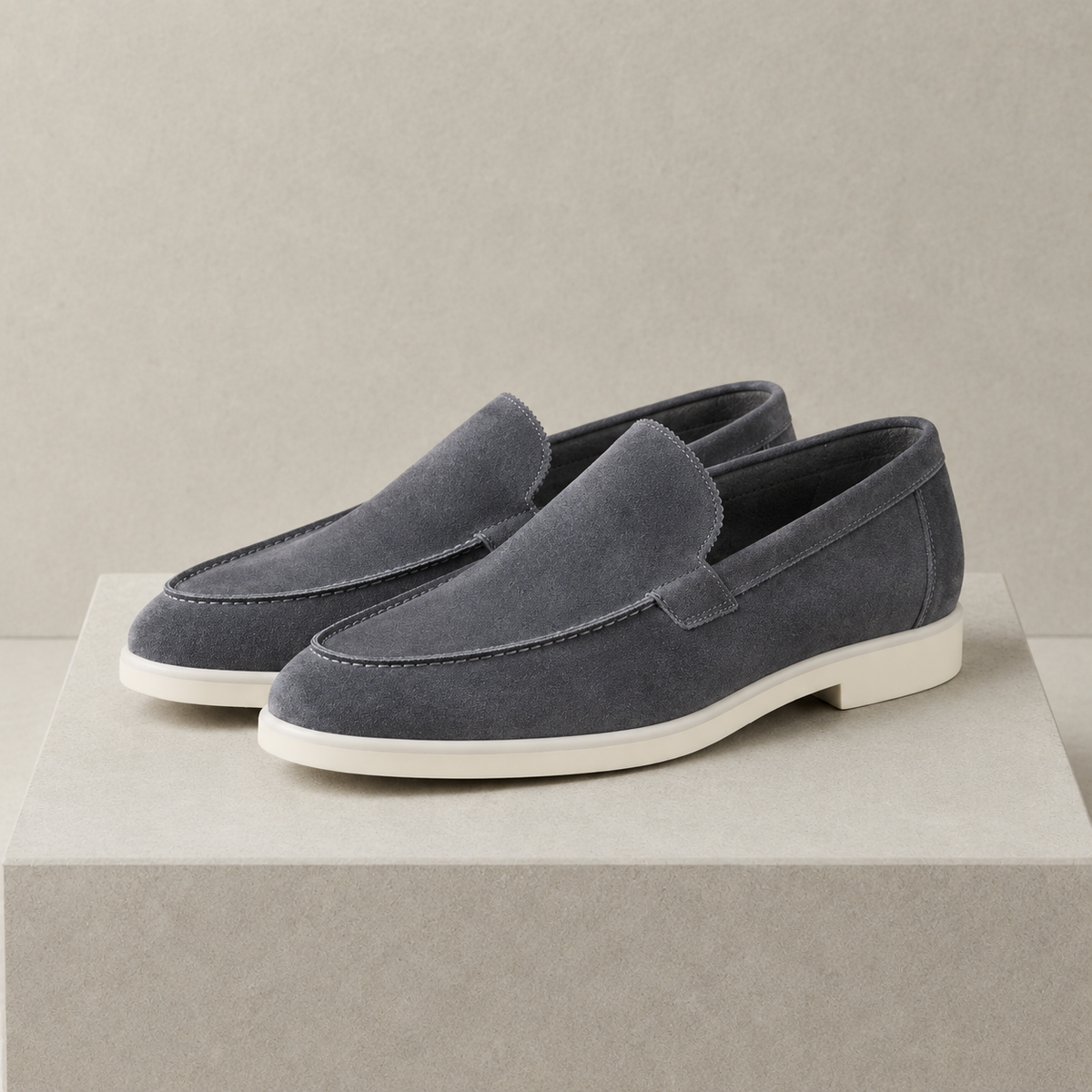 Asher | Aix Suede Slip-On Loafers