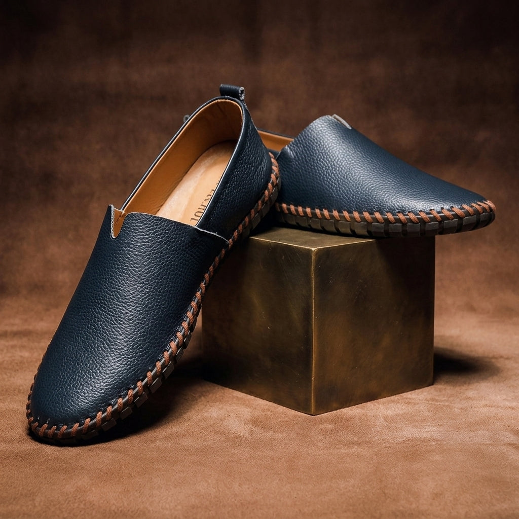 Asher | Lyon Faux Leather Loafers