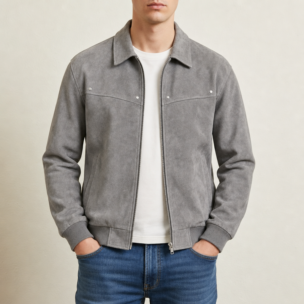 Asher | Merano Distressed Leather Bomber