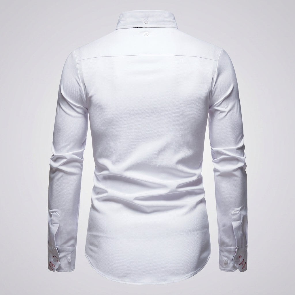 Asher | Trani Floral Accent Shirt