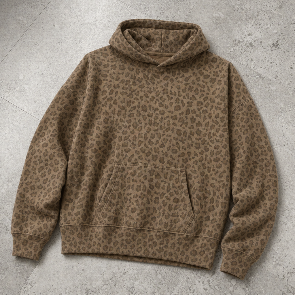 Audrey | Makarska Leopard Print Hoodie