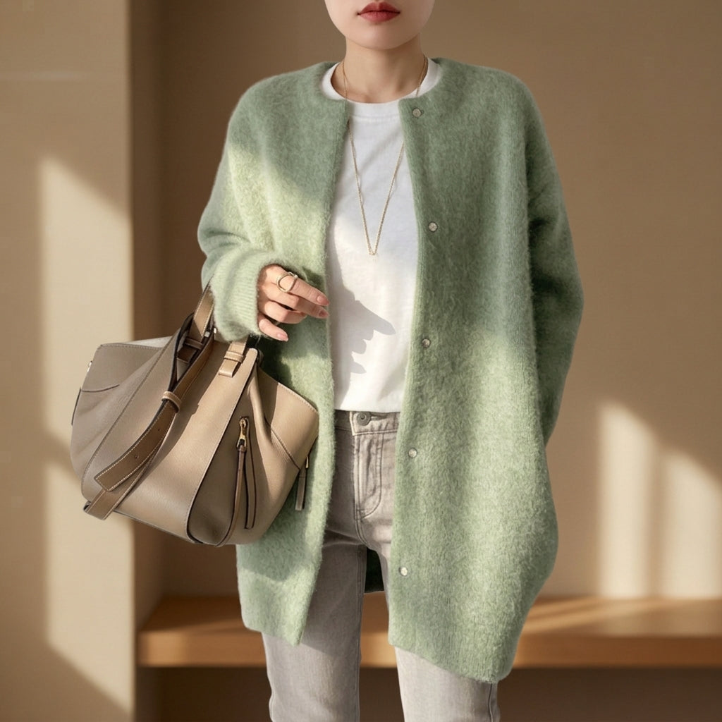 Aurora | Gordes Oversized Wool Cardigan