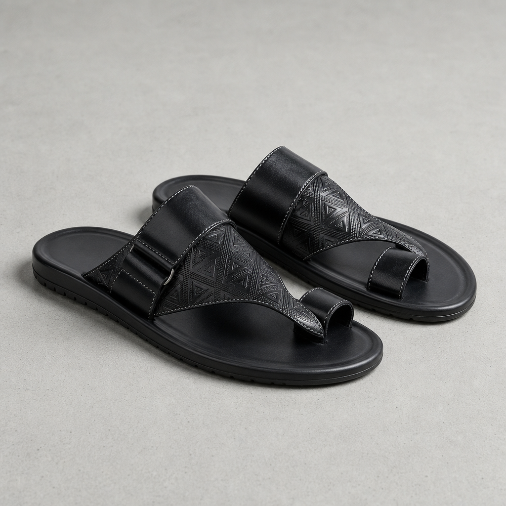 Austin | Bolzano Leather Toe-Loop Sandals