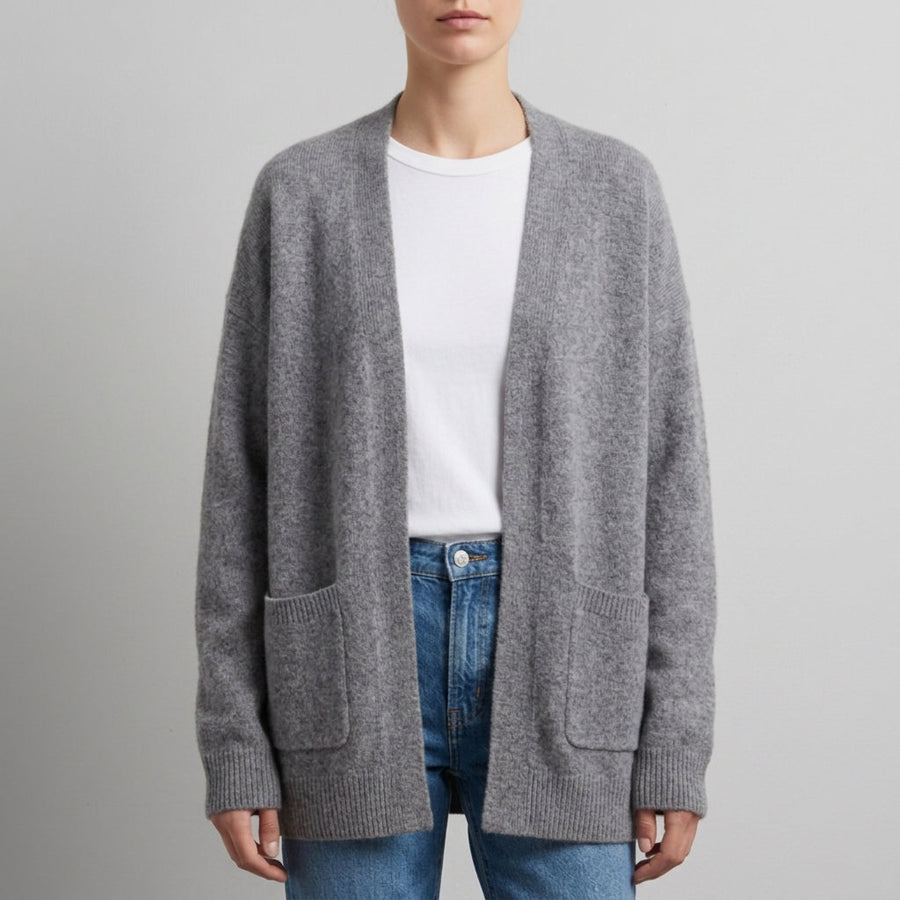 Avery | Menerbes Clara's Open-Front Cardigan