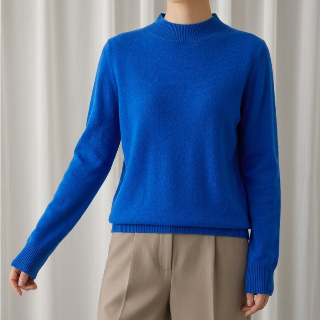 Bella | Hyeres Mock Neck Sweater