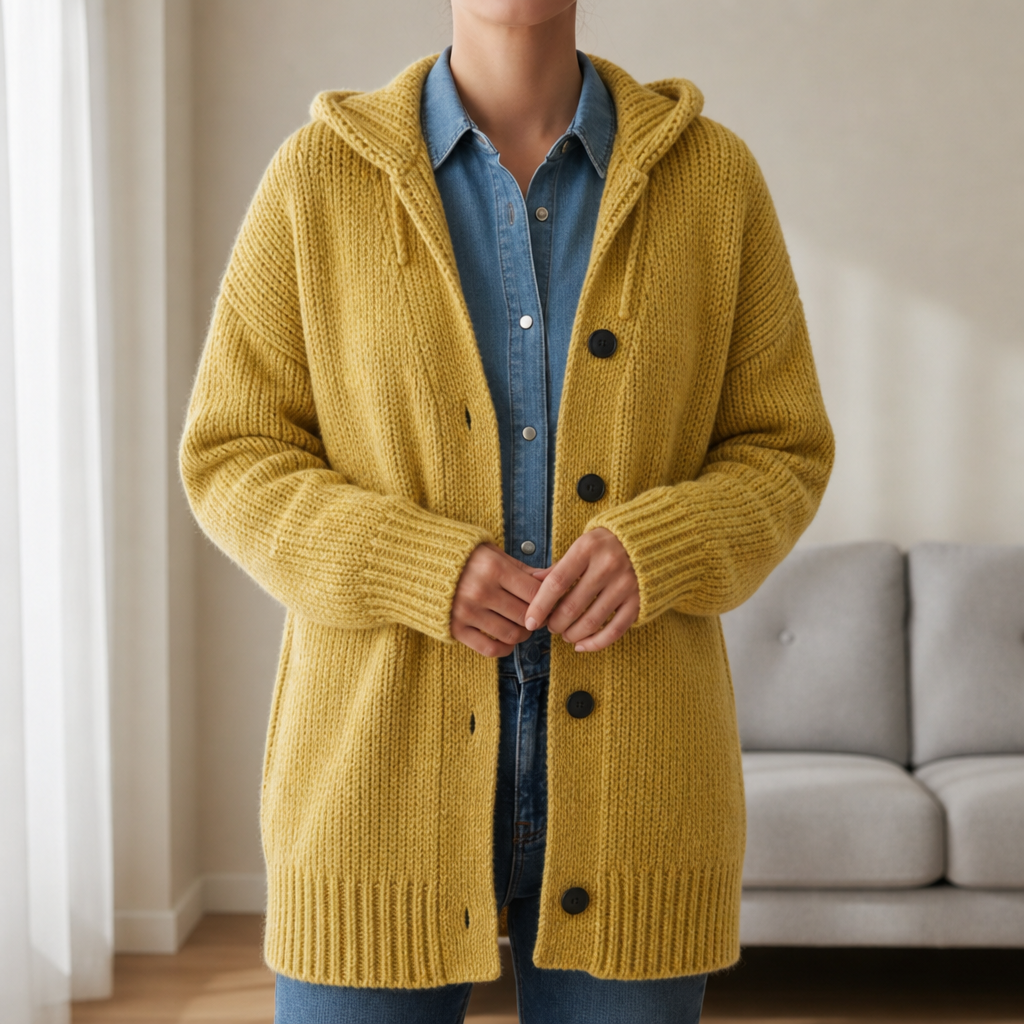 Bella | Sete Hooded Knit Cardigan