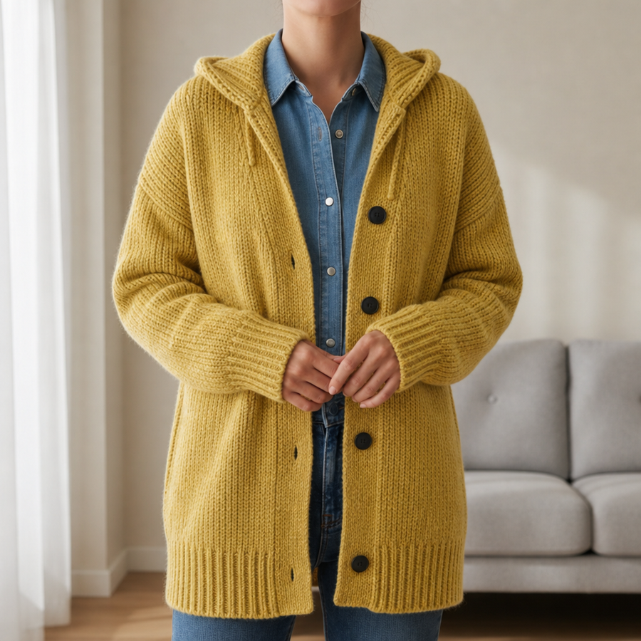 Bella | Sete Hooded Knit Cardigan