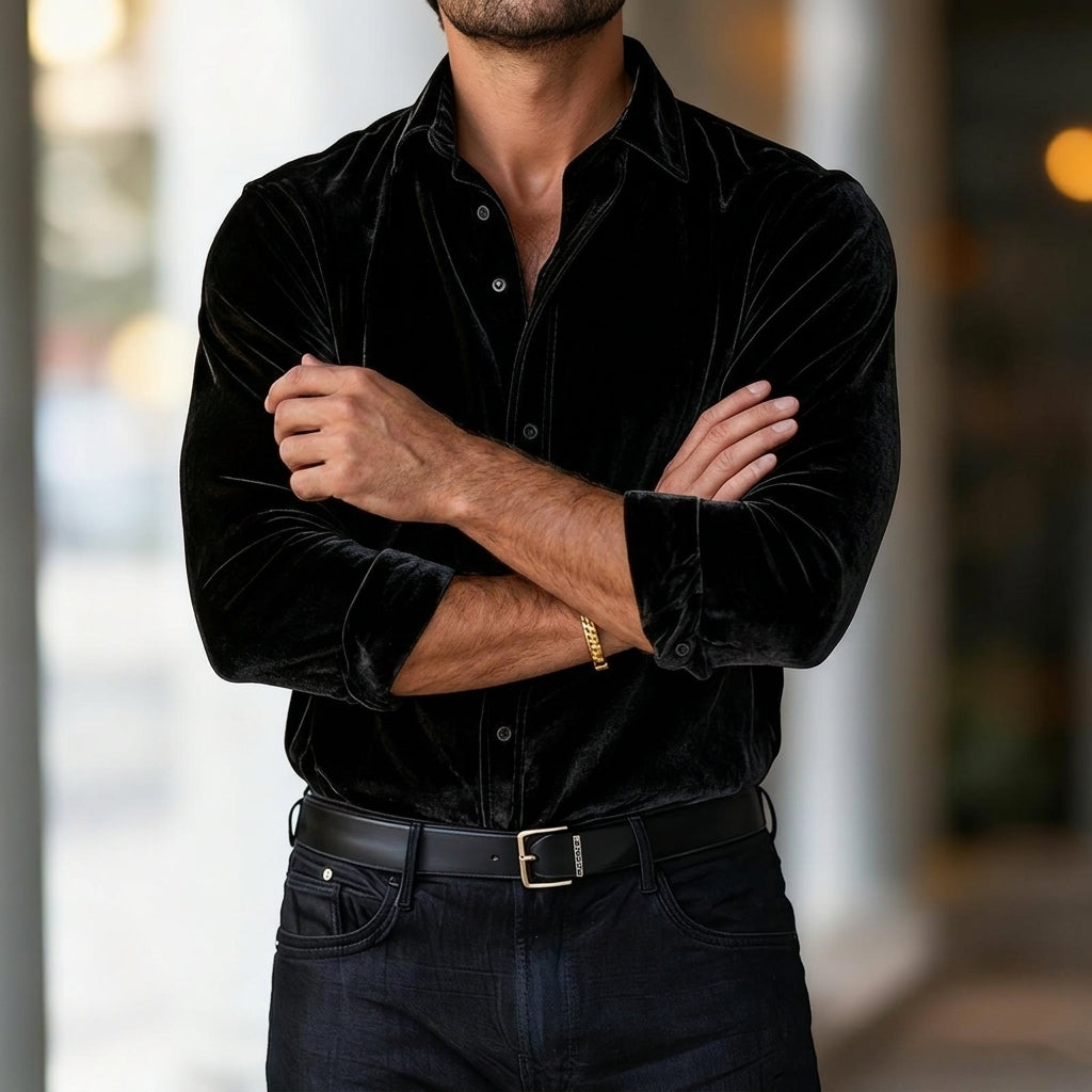 Benjamin | Bonifacio Velvet Shirt
