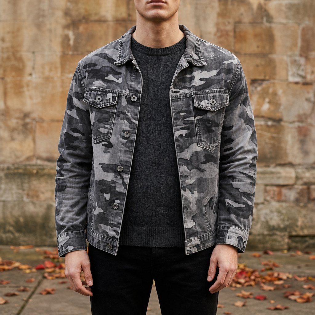 Benjamin | Figueres Camo Canvas Jacket