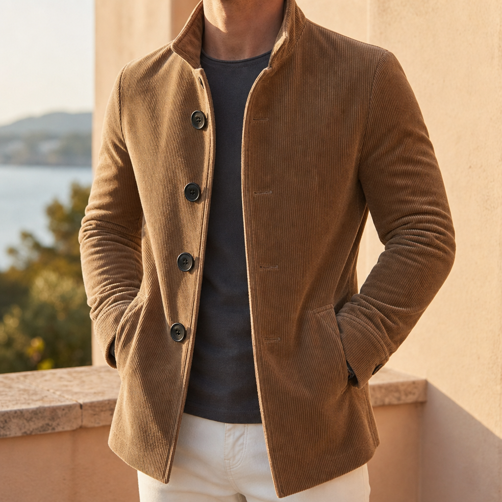 Cameron | Apt Slim Notch Lapel Overcoat