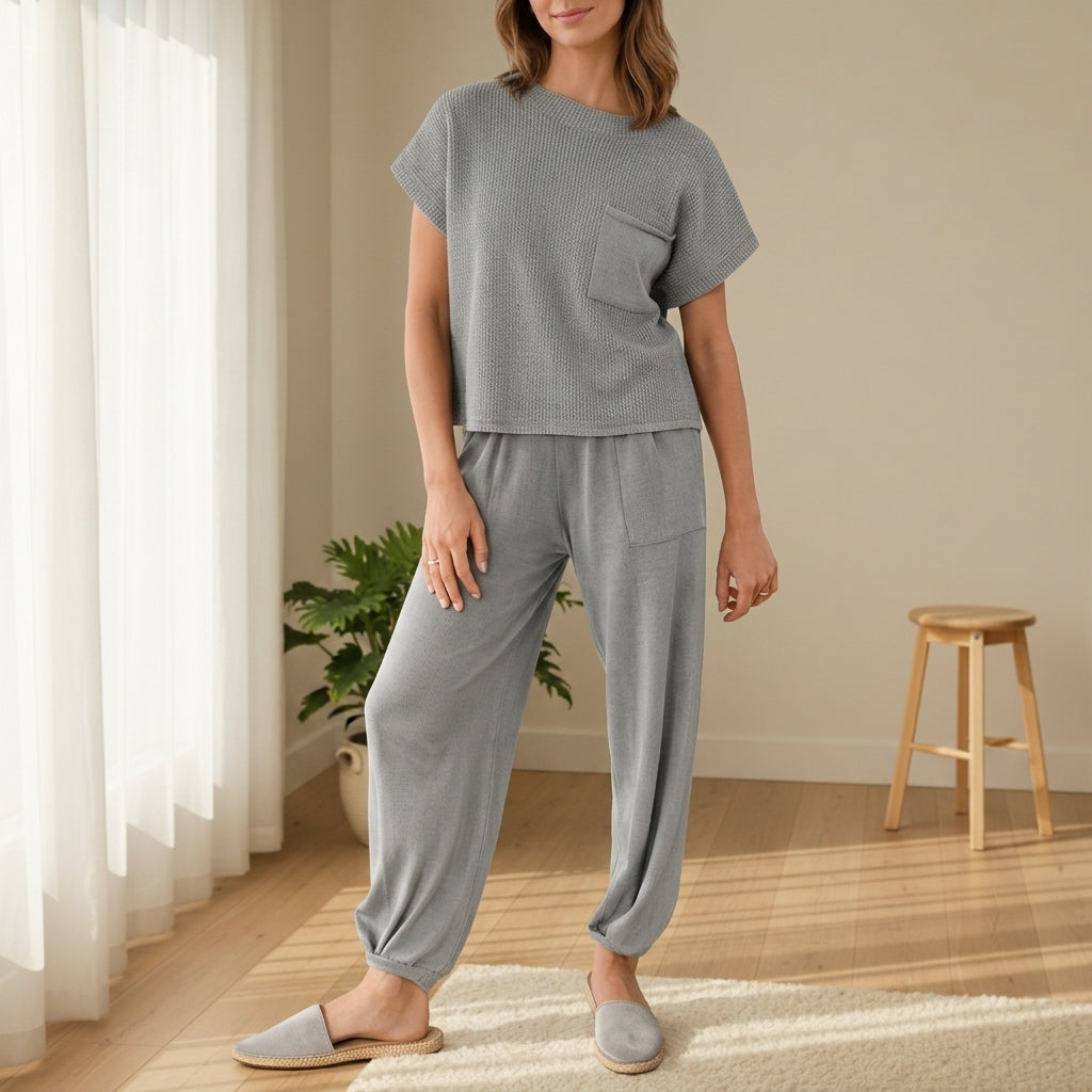 Camila | Bergamo Ribbed Knit Two-Piece Set