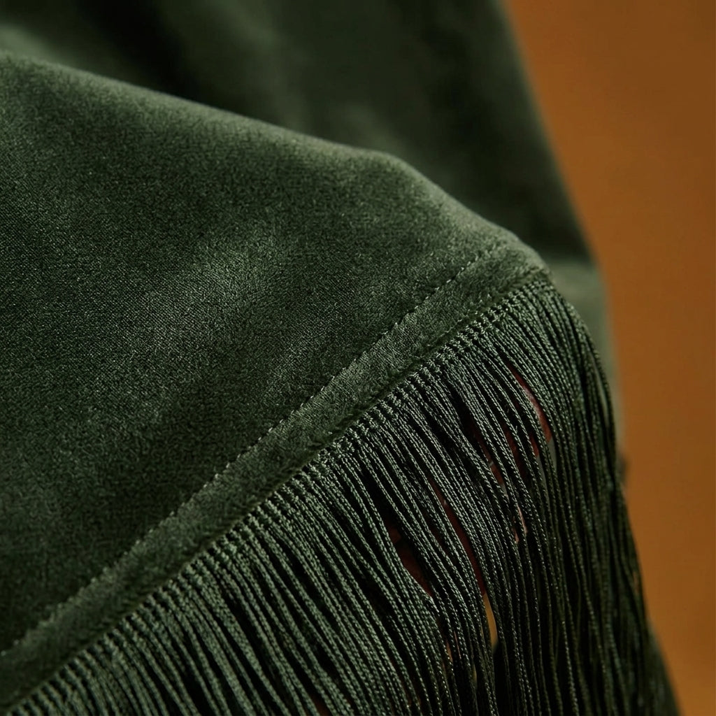 Caroline | Catania A-line Velvet Dress