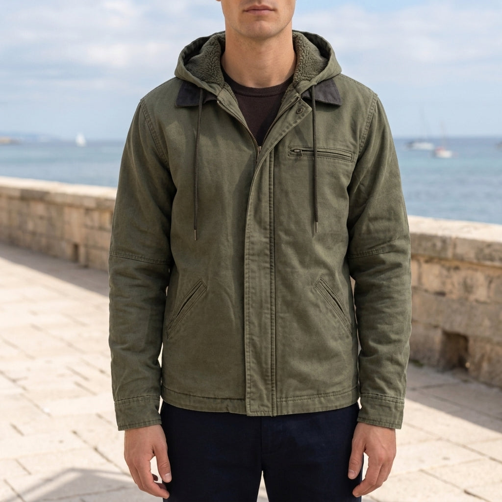 Carter | Ghent Men's Hooded Full Zip Jacket