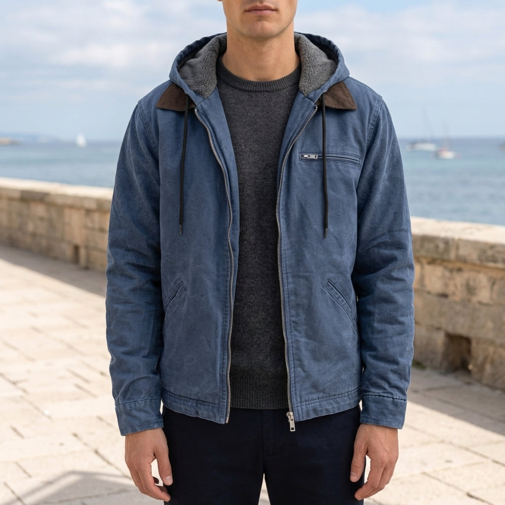 Carter | Ghent Men's Hooded Full Zip Jacket