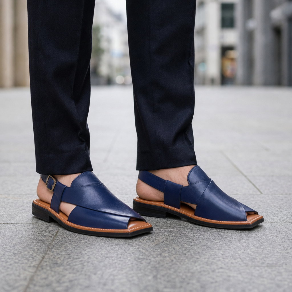 Carter | Sanlucar Leather Peshawari Sandals