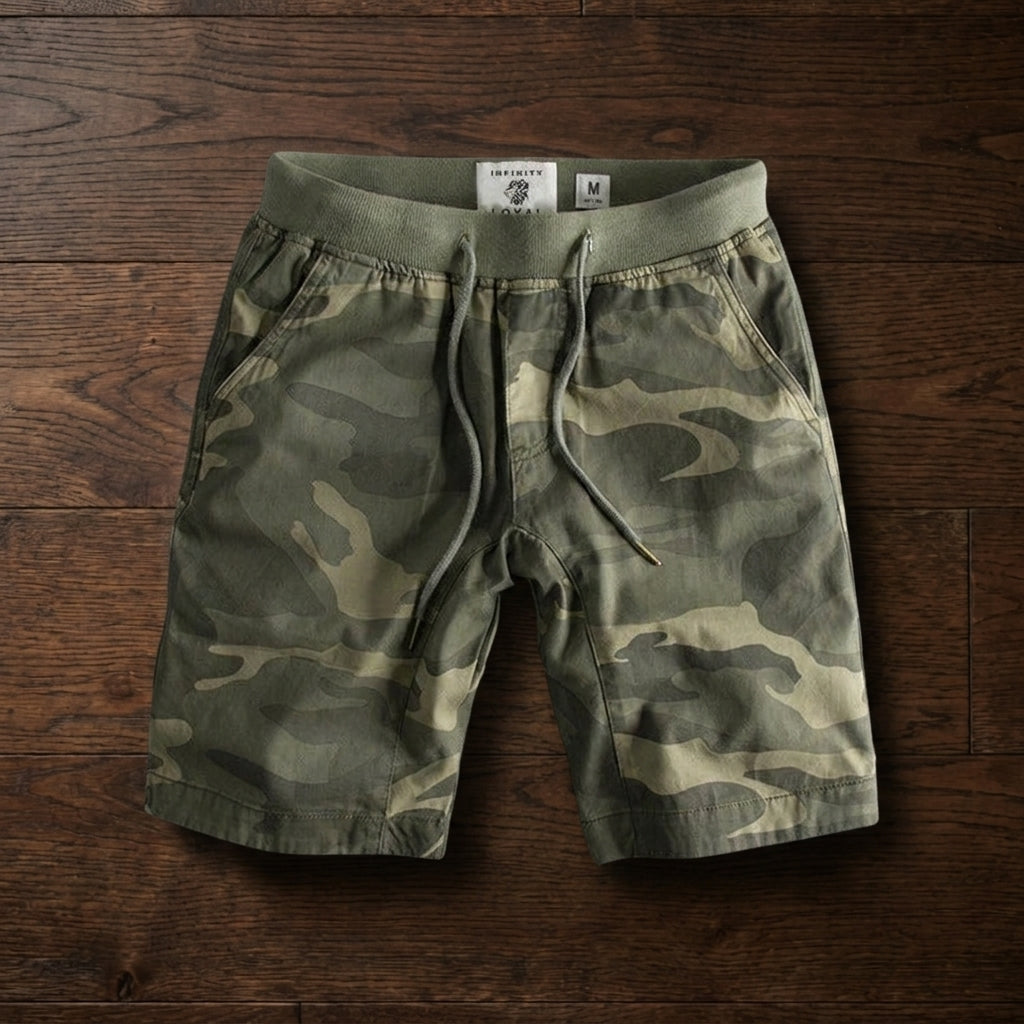 Carter | Toulon Camo Drawstring Shorts