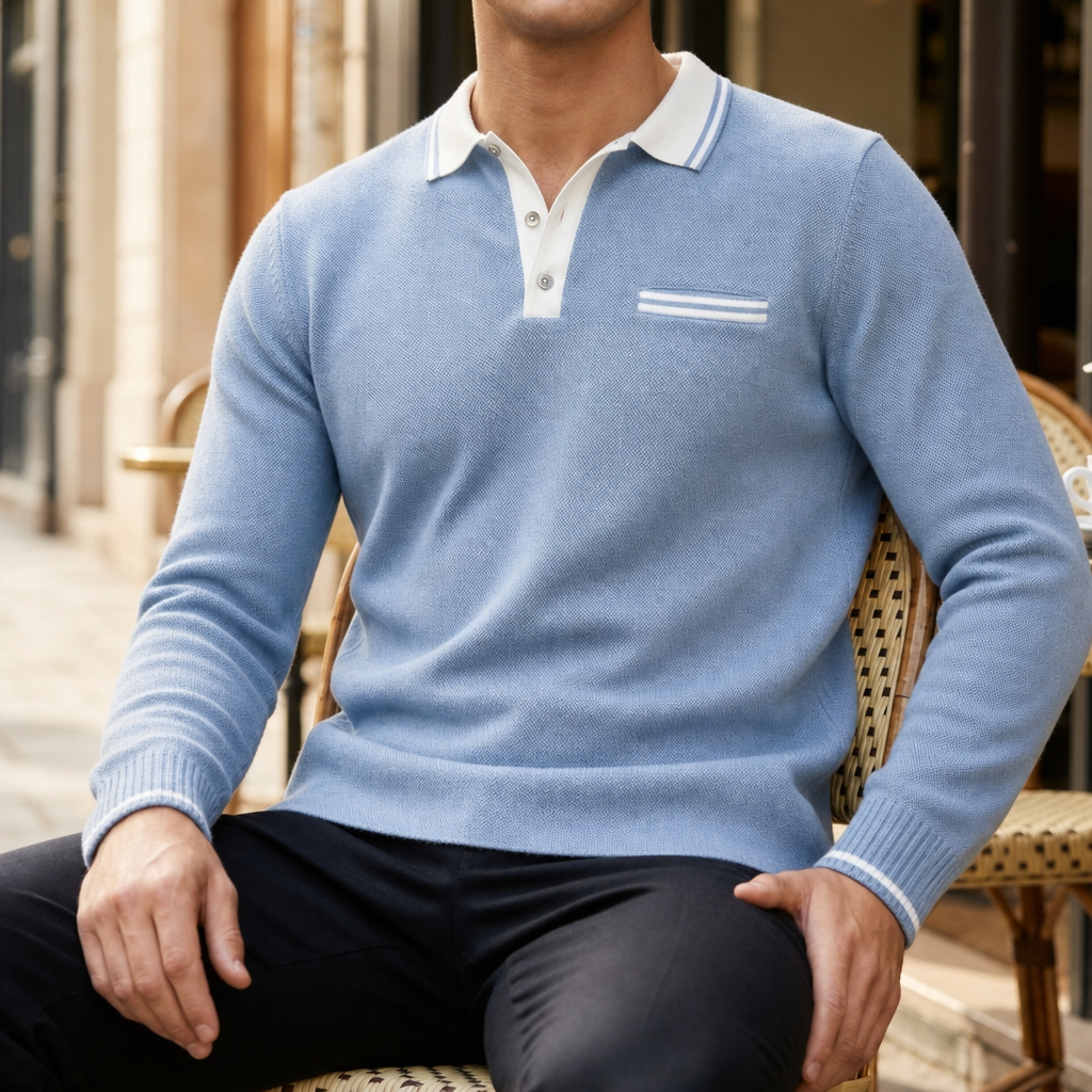 Charles | Salamanca Contrast Trim Polo