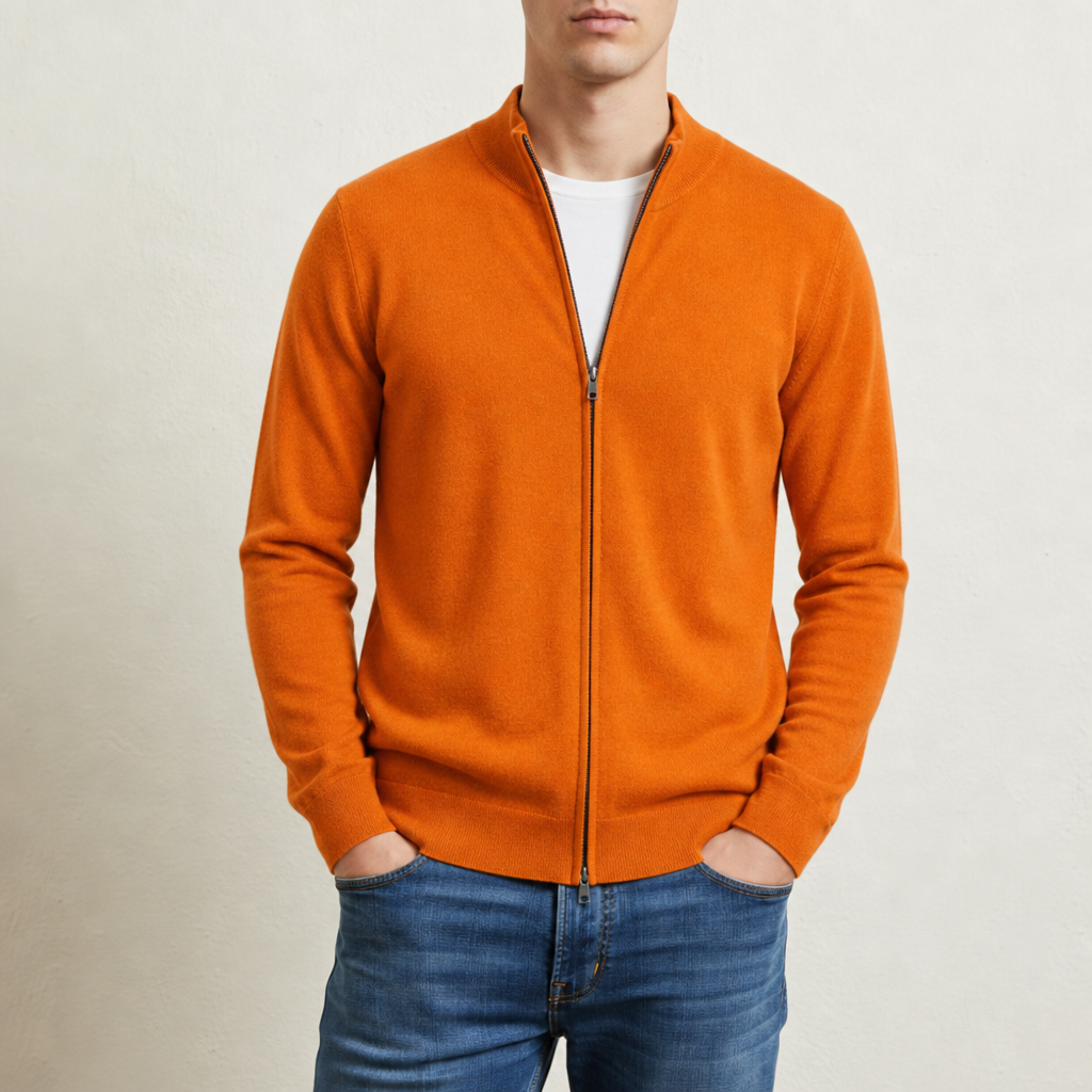 Christian | Altea Cashmere Zip Cardigan