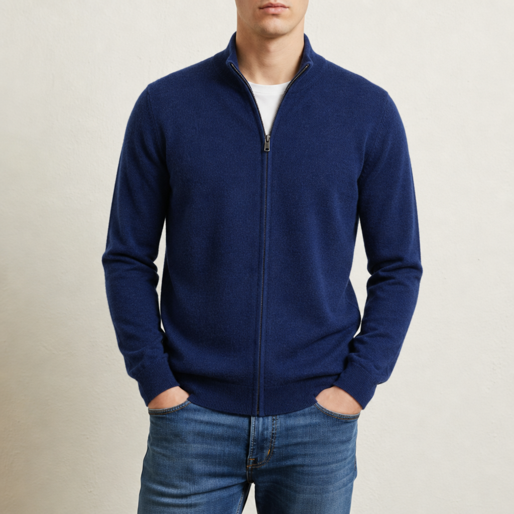 Christian | Altea Cashmere Zip Cardigan
