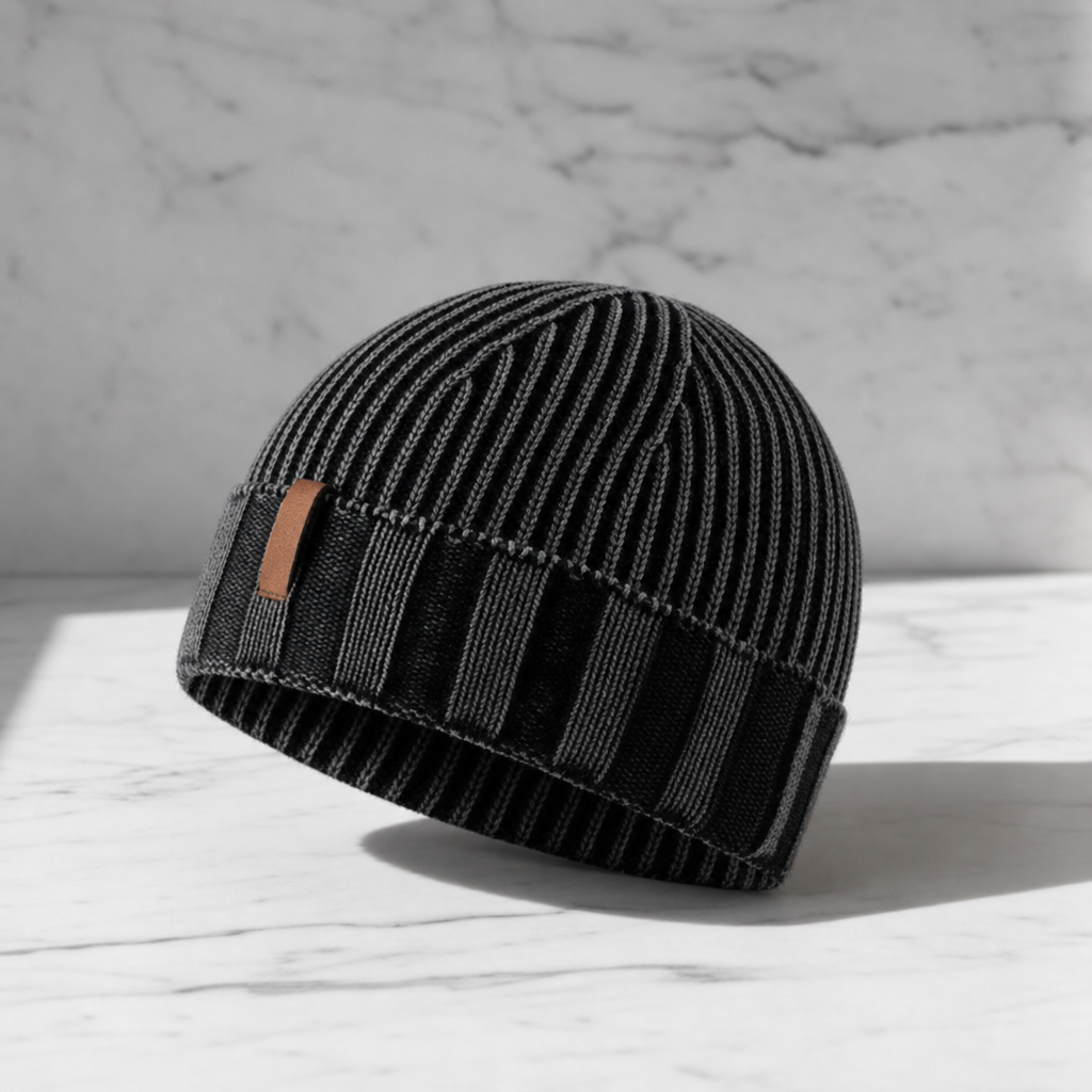 Claire | Maratea Vintage Ribbed Knit Beanie