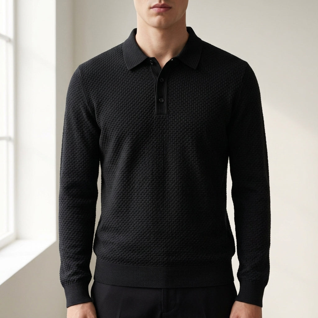 Daniel | Tarragona Textured Knit Polo