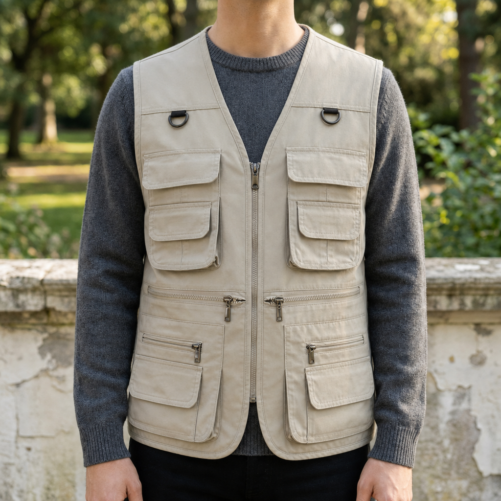 Eli | Korcula Multi-Pocket Utility Vest